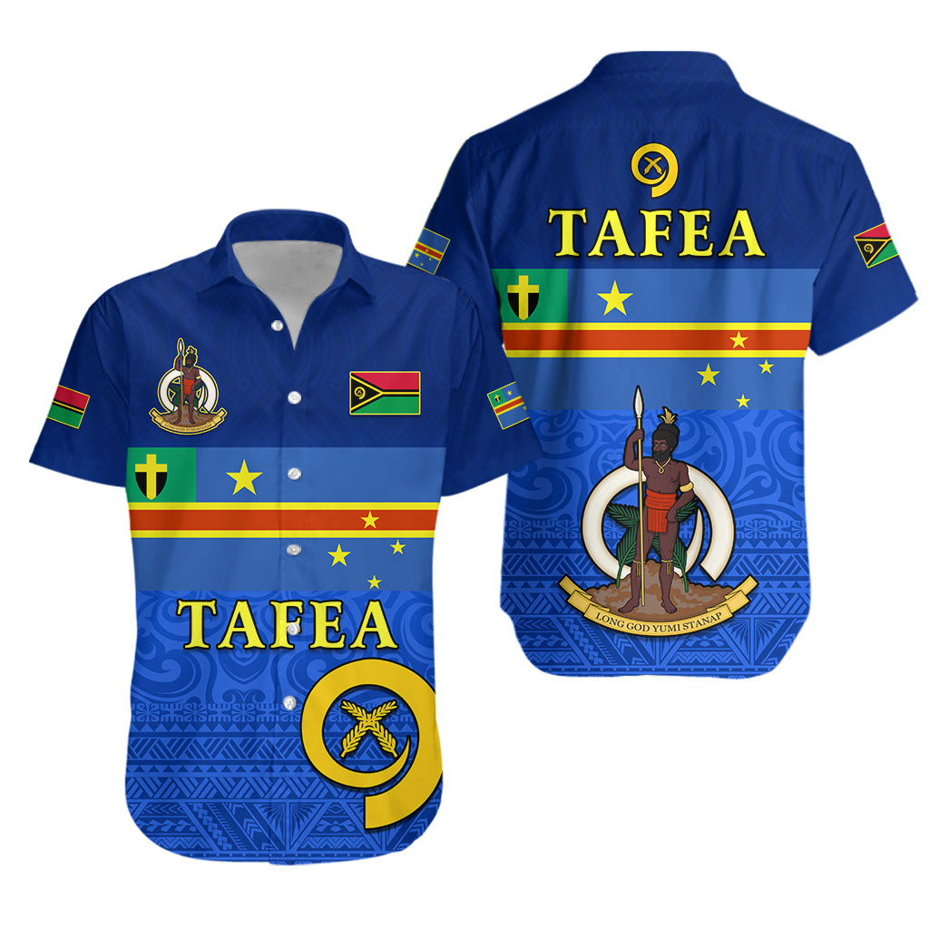 Tafea Province Hawaiian Shirt Vanuatu Proud LT13 Unisex Blue - Polynesian Pride