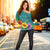 Hawaiian Colorful Hibiscus Polynesian Women's Off Shoulder Sweater - AH - Polynesian Pride