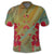 Hawaiian Hibiscus Water Color Polo Shirt - Polynesian Pride