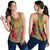 Hawaiian Hibiscus Water Color Racerback Tank - AH Black - Polynesian Pride