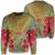 Hawaiian Hibiscus Water Color Sweatshirt - AH Unisex Black - Polynesian Pride