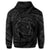 Hawaiian Kanaka Honu Hibiscus Tornando Polynesian Gray Zip Hoodie - Polynesian Pride