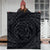 Hawaiian Kanaka Honu Hibiscus Tornando Polynesian Gray Premium Quilts - AH - Polynesian Pride