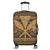 Hawaiian Kanaka Polynesian Tribal Luggage Covers Reggae Color Gold AH Black - Polynesian Pride