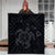 Hawaiian Map Kanaka Hibiscus Turtle Gray Polynesian Premium Quilts - AH - Polynesian Pride
