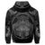 Hawaiian Map Madame Pele Polynesian Hoodie Gray - Polynesian Pride