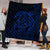 Hawaiian Map Turtle Kanaka Hibiscus Polynesian Premium Quilts - Blue - AH - Polynesian Pride