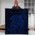 Hawaiian Map Turtle Kanaka Hibiscus Polynesian Premium Quilts - Blue - AH - Polynesian Pride