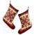Hawaiian Palm Tree Quilt Vintage Christmas Stocking - AH - Polynesian Pride