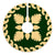 Hawaiian Quilt Pattern Palm Tree Skillful Tree Skirt - Green Beige - AH - Polynesian Pride