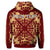 Custom Hawaiian Quilt Vintage Hoodie - Polynesian Pride