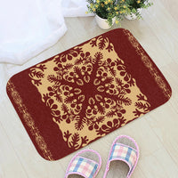 Hawaiian Quilt Vintage Door Mat AH - Polynesian Pride