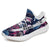 Hawaiian Sneakers YZ Tropical Palm Tree And Flower White - Polynesian Pride