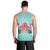 Hawaiian Tropical Strelitzia Hibiscus Plumeria Centre Tank Top - AH - Polynesian Pride