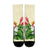 Hawaiian Tropical Wonderful Hibiscus Plumeria Strelitzia Crew Socks - AH - Polynesian Pride