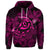 Custom Hawaiian Turtle Hibiscus Plumeria Kanaka Polynesian Hoodie Pink Soft Style - Polynesian Pride