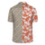 Hibiscus Flower Pattern Lauhala Moiety Hawaiian Shirt - Polynesian Pride