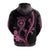 Hawaii Hoodie Breast Cancer Survivor Mix Hibiscus LT7 - Polynesian Pride