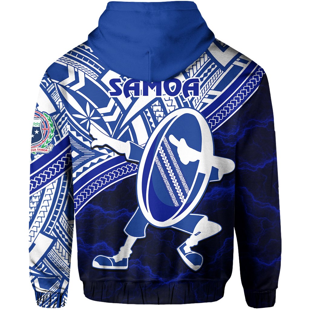 Manu Samoa Rugby Hoodie Dab Trend Creative - Polynesian Pride