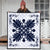 Hawaiian Quilt Maui Plant And Hibiscus Premium Quilt - Indigo White - AH - Polynesian Pride