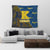 Hawaii - Kaiser High Tapestry - AH Wall Tapestry Small 60" x 51" Yellow - Polynesian Pride