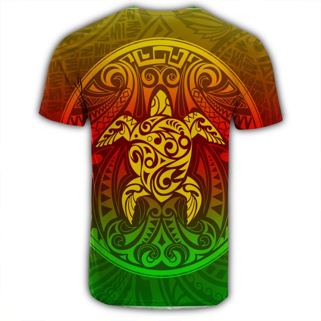 Kanaka Maoli Turtle Polynesian T Shirt AH - Polynesian Pride