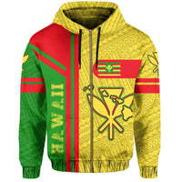 Kanaka Maoli Polynesian Zipper Hoodie Morale Style - Polynesian Pride