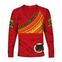 Vanuatu Sia Raga Football Club Long Sleeve Shirts Original Style LT8 - Polynesian Pride