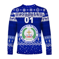 (Custom Personalised) Sia'atoutai Theological College Christmas Long Sleeve Shirt Simple Style LT8 - Polynesian Pride
