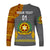 (Custom Personalised) Tonga Vava'u High School Long Sleeve Shirt Simple Style - Grey LT8 - Polynesian Pride
