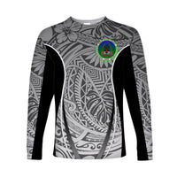 Papua New Guinea Kubalia Tertiary Students Union Long Sleeve Shirts Gray LT8 Unisex Gray - Polynesian Pride