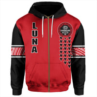 Custom Hawaii Hoodie Lahainaluna High Custom Your Class Zip Hoodie - Polynesian Pride