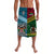 Vanuatu And Fiji Lavalava Together Bright Color LT8 Red - Polynesian Pride