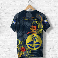 Custom Lord Howe Island T Shirt Unique Polynesian Gradient Vibes LT8 - Polynesian Pride