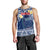 Samoa Men Tank Top Samoan Plumeria Flowers Mix Polynesian Pattern LT14 - Polynesian Pride
