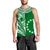Cook Islands Tatau Men Tank Top Symbolize Passion Stars Version Green LT13 - Polynesian Pride