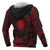 Marshall Islands Polynesian Zip up Hoodie Red Tribal Wave - Polynesian Pride
