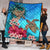 Hawaii Turtle Hibiscus Sea Premium Quilt - Ocean Of Love - AH - Polynesian Pride