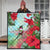 Hawaii Hummingbird Red Hibiscus Premium Quilt - AH - Polynesian Pride