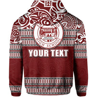 Custom Hawaii Farrington High School Zip Hoodie No.1 LT6 - Polynesian Pride