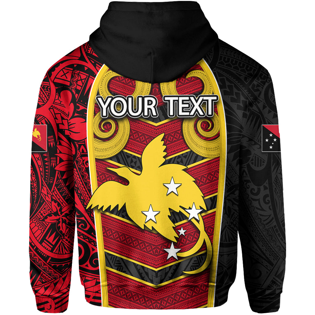 Custom Papua New Guinea Zip Hoodie Independence Day Special Style LT6 - Polynesian Pride