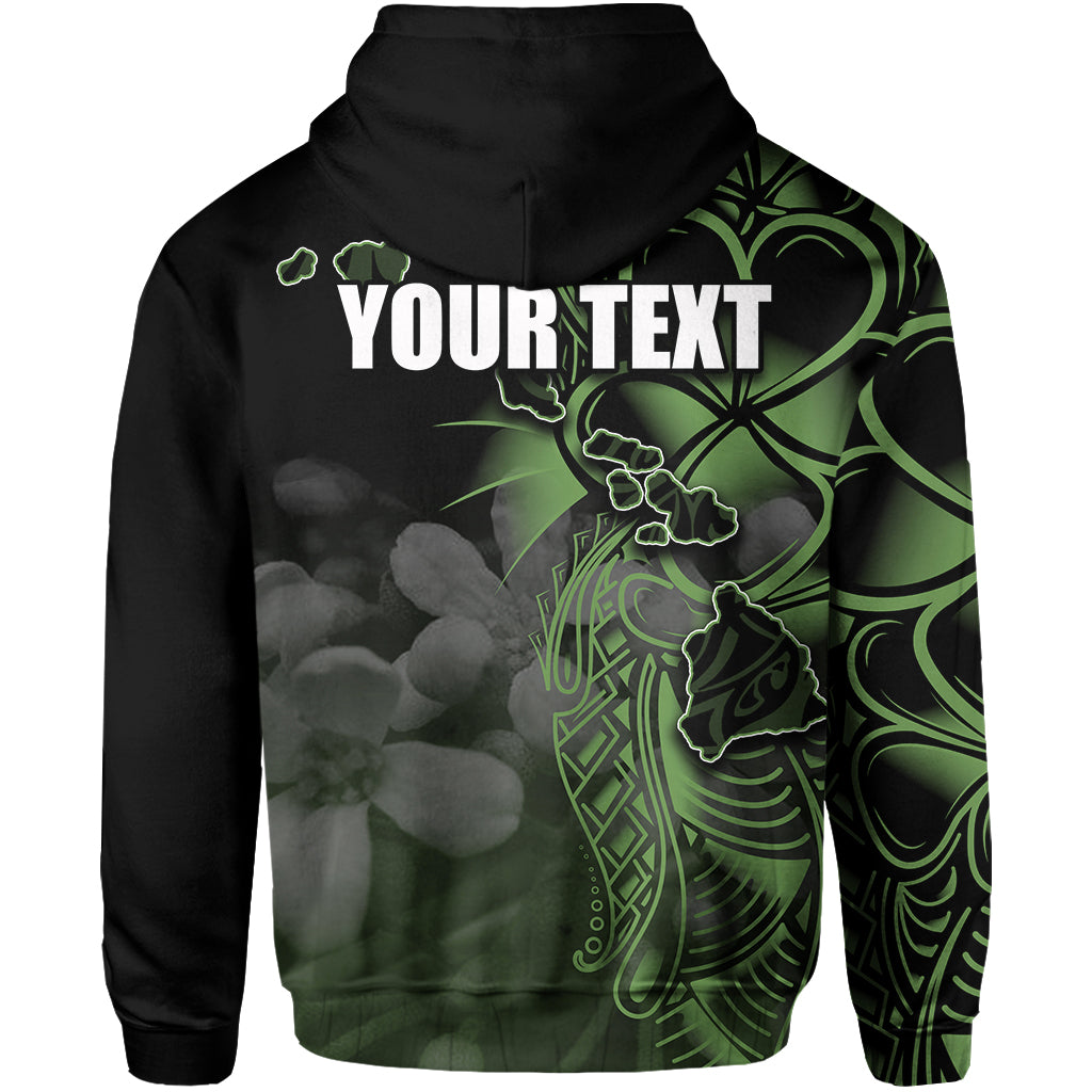 Custom Hawaiian Islands Zip Hoodie Molokai LT6 - Polynesian Pride