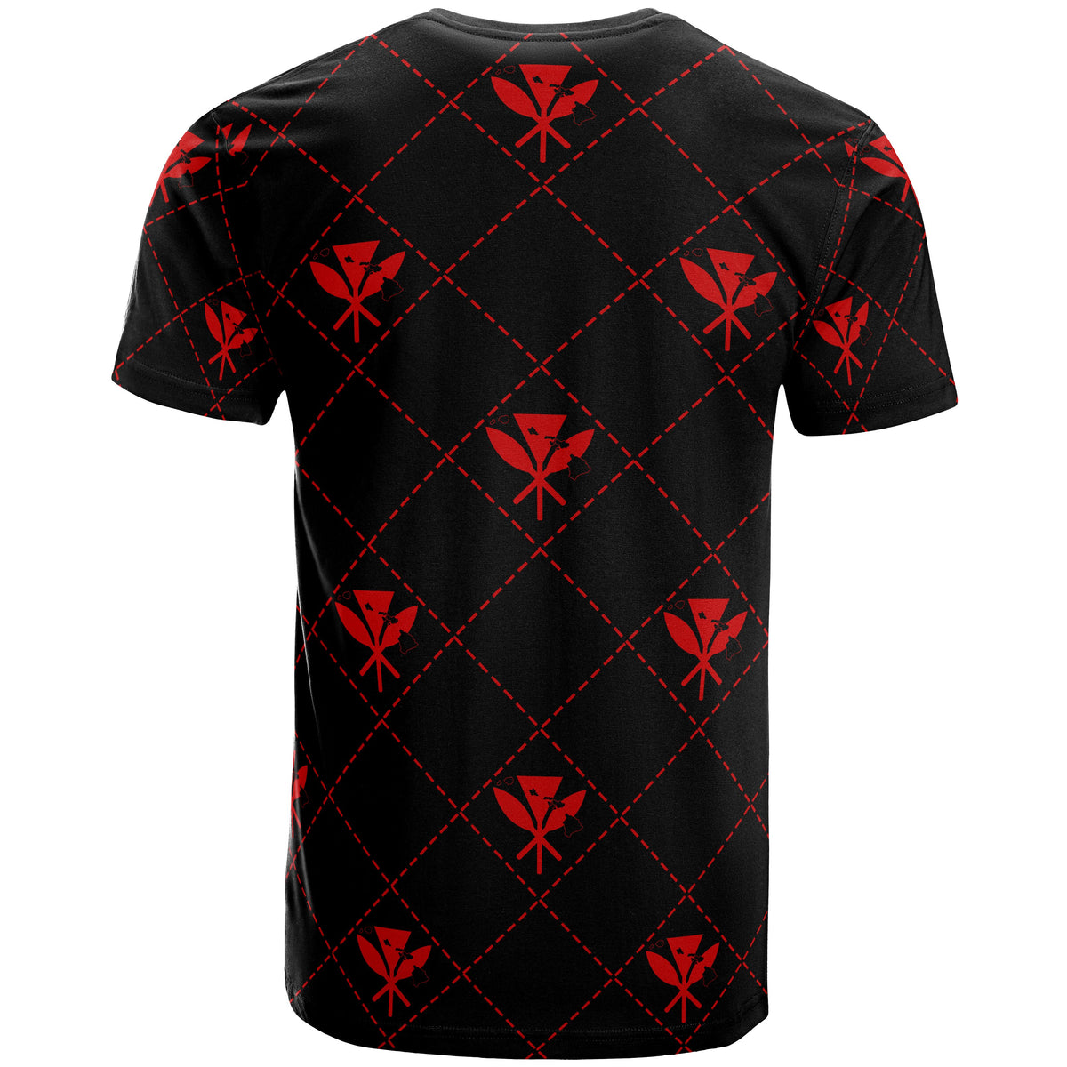 Kanaka Maoli T Shirt Regal Red AH - Polynesian Pride