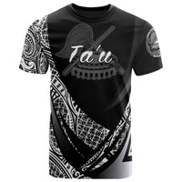 American Samoa T Shirt Manua Tau Polynesian Patterns Sport Style Unisex Black - Polynesian Pride