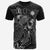 Marshall Islands T Shirt Marshall Islands FLag Turtle Hibiscus Black Unisex Black - Polynesian Pride