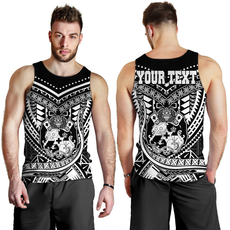 (Custom Personalised) Tonga Coat of Arms Men Tank Top LT9 - Polynesian Pride