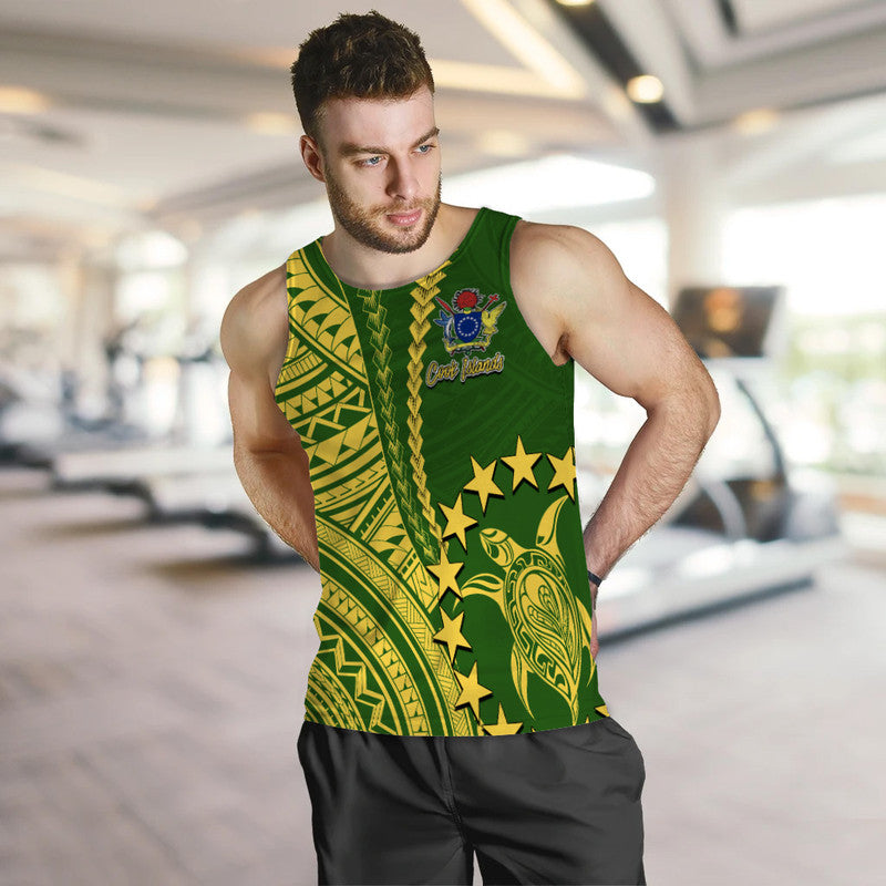Cook Islands Polynesian Men Tank Top LT6 - Polynesian Pride
