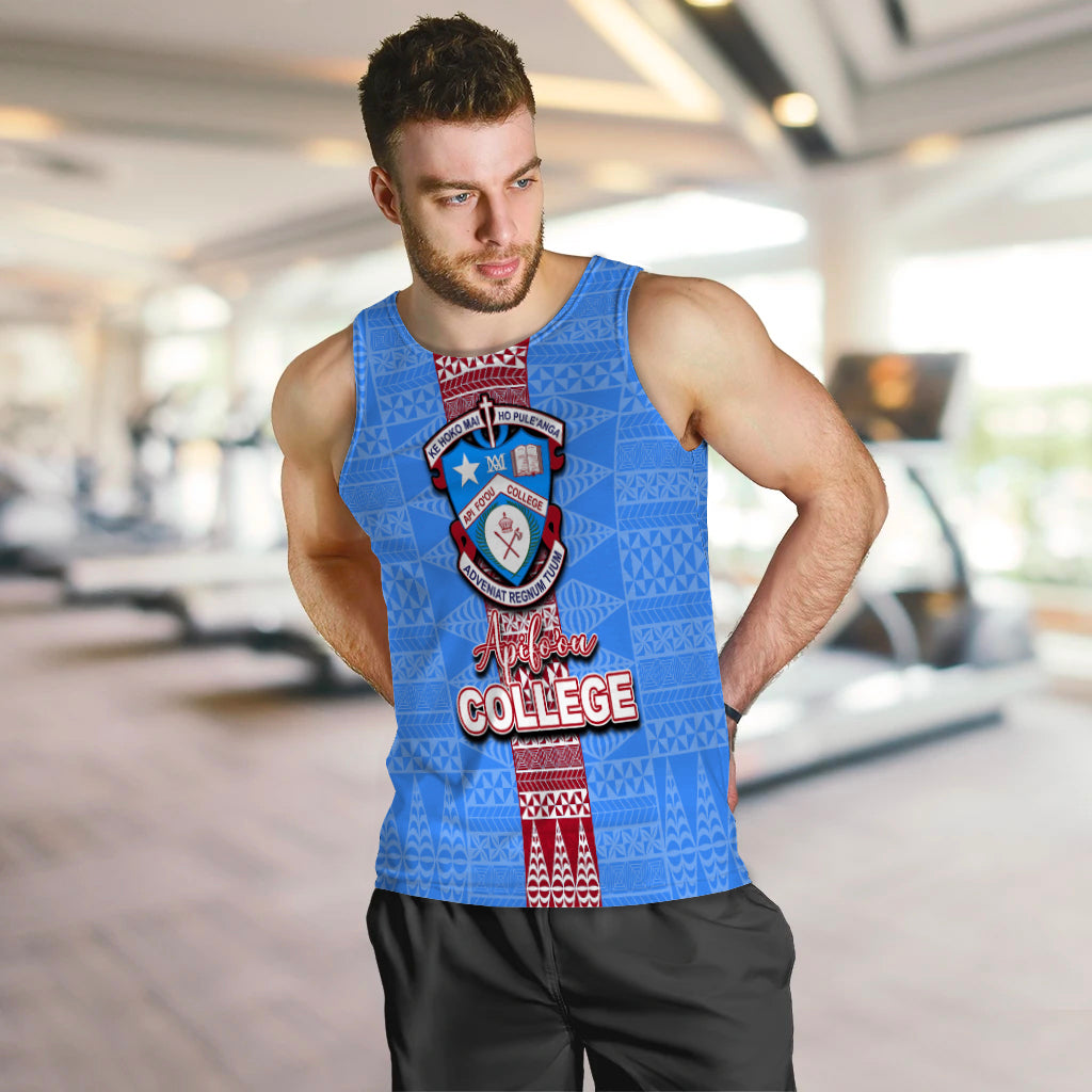 Tonga Apifoou College Men Tank Top Tonga Simple Style LT6 - Polynesian Pride