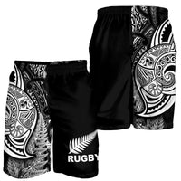Maori Rugby Men Short Tattoo Mix Fern Leaf LT6 - Polynesian Pride