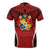 Tonga Polynesian All Over T Shirt Red Pattern - Polynesian Pride